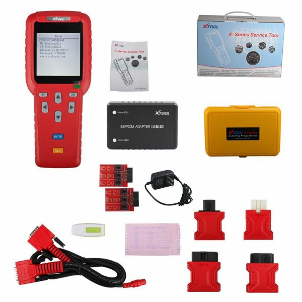 [US/UK Ship No Tax] Xtool X100 PRO Auto Key Programmer X100+ Updated Version with EEPROM Adapter