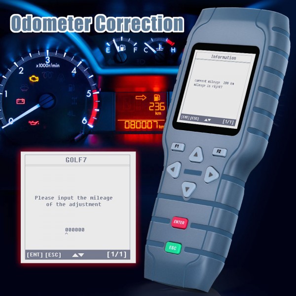 [Flash Sale] OBDSTAR X-100 PRO Auto Key Programmer (C+D) Type for IMMO+Odometer+OBD Software Get Free PIC and EEPROM 2-in-1 Adapter