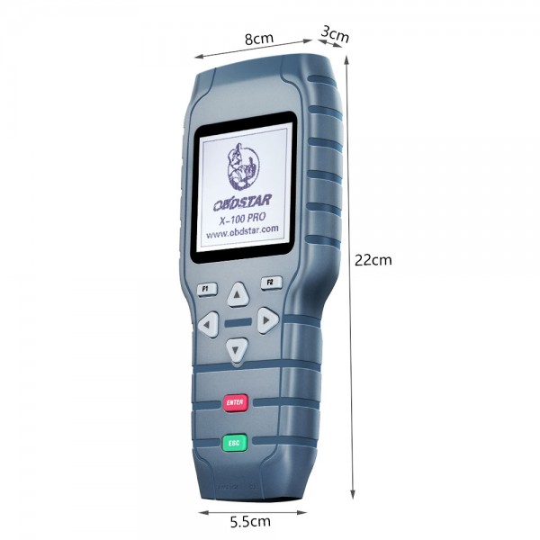 [Flash Sale] OBDSTAR X-100 PRO Auto Key Programmer (C+D) Type for IMMO+Odometer+OBD Software Get Free PIC and EEPROM 2-in-1 Adapter