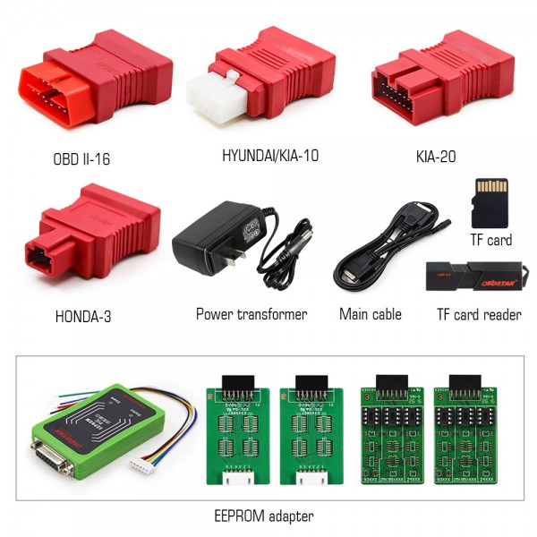 [Flash Sale] OBDSTAR X-100 PRO Auto Key Programmer (C+D) Type for IMMO+Odometer+OBD Software Get Free PIC and EEPROM 2-in-1 Adapter