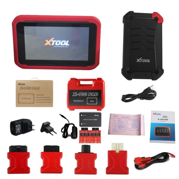 [US/UK Ship No Tax] XTOOL X-100 PAD Tablet Key Programmer with EEPROM Adapter Support Special Functions