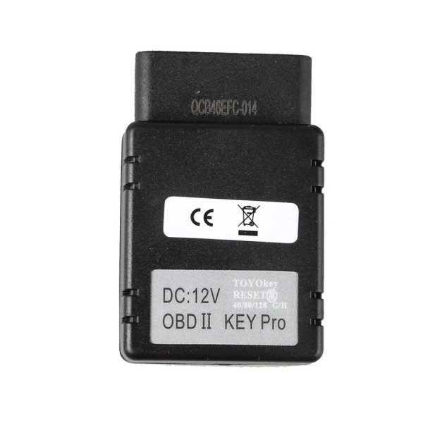 Free Shipping TOYO KEY OBD II KEY PRO Support Toyota G & H All Key Lost Work with MINI CN900 & MINI ND900