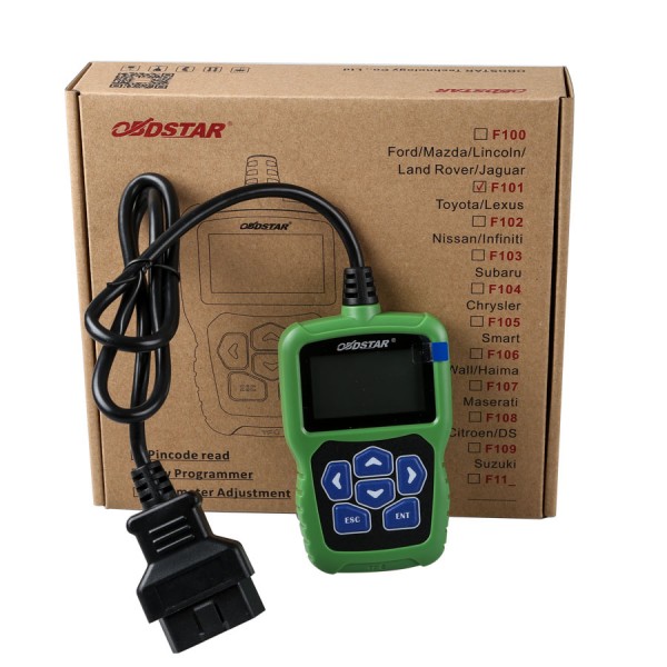 [US Ship No Tax] OBDSTAR F101 TOYOTA IMMO Reset Tool Support G Chip All Key Lost Free Shipping