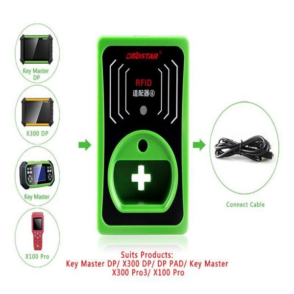 OBDSTAR RFID Adapter Chip Reader Immo for VW Audi Skoda Seat 4&5 Generation