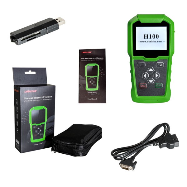 [US Ship No Tax] OBDSTAR H100 Ford/Mazda Auto Key Programmer Supports 2017/2018 Models like F250/F350