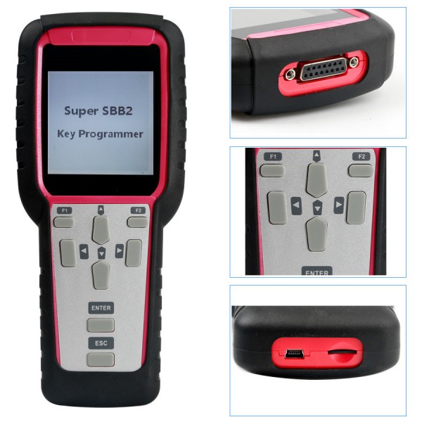  [US Ship No Tax] Newest Super SBB2 Key Programmer Oil/service Reset/TPMS/EPS/BMS Handheld Scanner