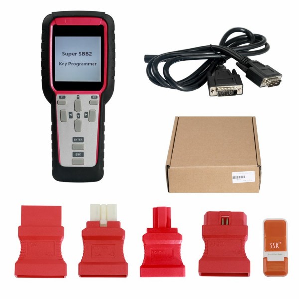  [US Ship No Tax] Newest Super SBB2 Key Programmer Oil/service Reset/TPMS/EPS/BMS Handheld Scanner