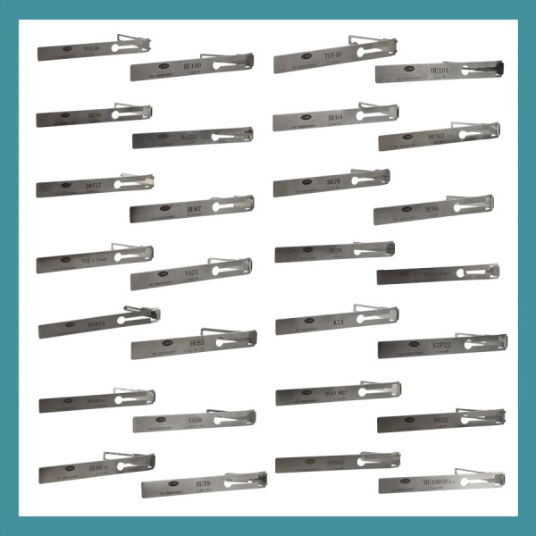 LISHI Series Lock Pick Set 28 in 1 for Different Car