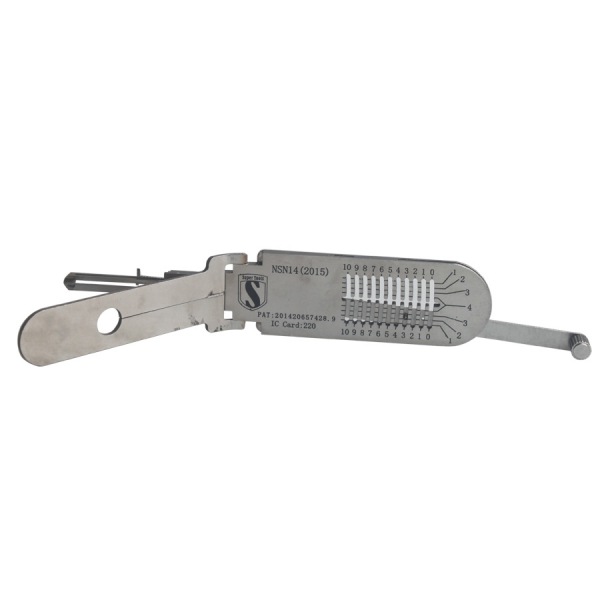 Super Auto Decoder and Pick Tools NSN14 10Pin(2015)