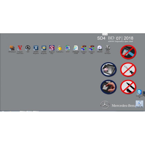 2018.7 MB SD Connect Compact C4/C5 Software WIN7 Panasonic CF52 Format HDD