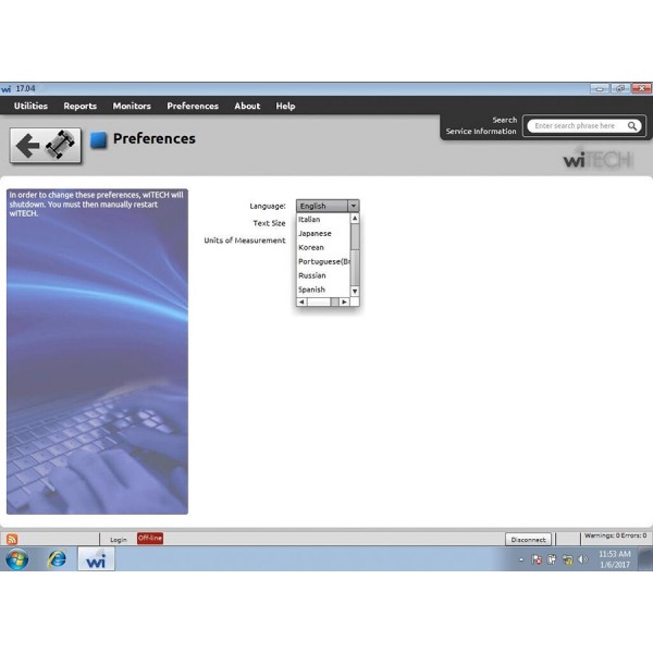 17.03.10 WiTech MicroPod 2 Software 320G Hard Disk