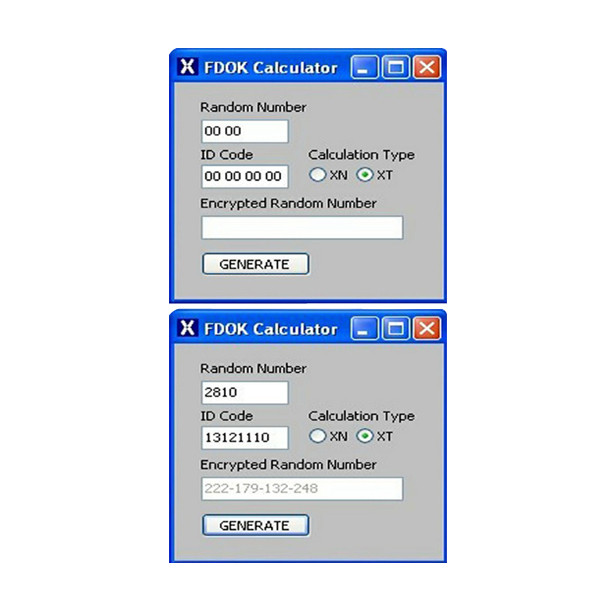 DAS FDOK ENCRYPTED RANDOM No. Keygen For MERCEDES-BENZ