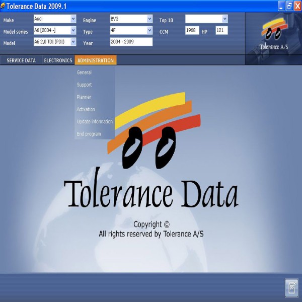 Tolerance Data 2009.2 Tolerance Data 2009.2
