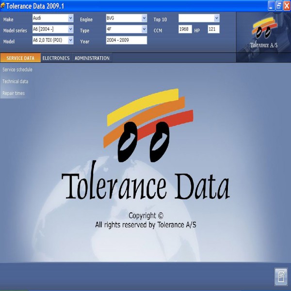 Tolerance Data 2009.2 Tolerance Data 2009.2