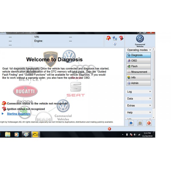 Newest ODIS 4.4.1 Software for VAS 5054A and VAS6154 in USB3.0 32G with Free ODIS Engineering Software V6.7.5 Multi-language