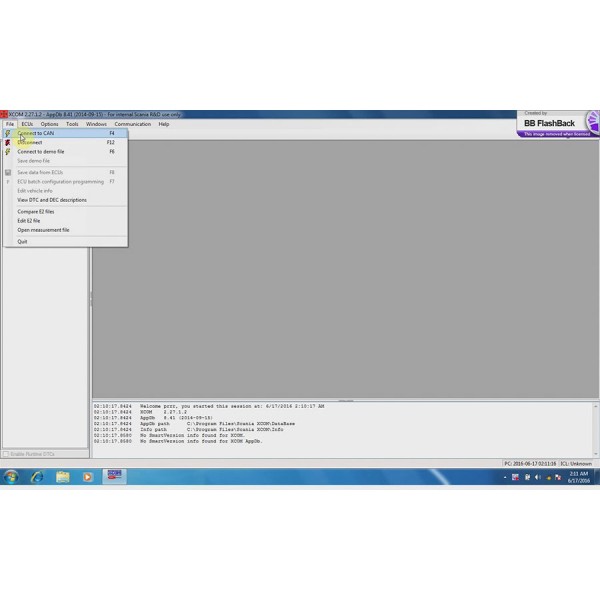 Developer Software XCOM 2.27 without USB Dongle for Scania