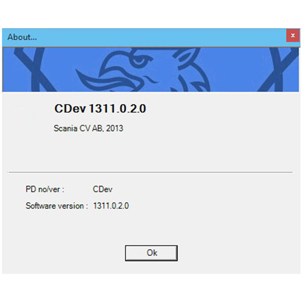 SCANIA DEVELOPER Software (XCOM-SOPS-Scania SDP3-BNS II) Support Win XP/Vista/7/8