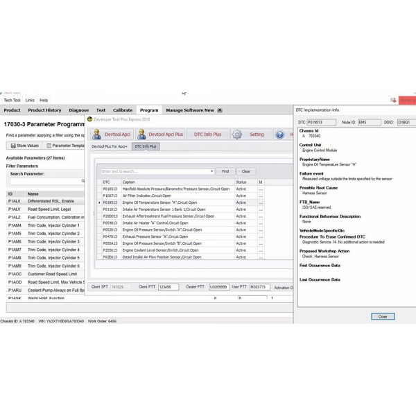 Premium Tech Tool 2.7.55 Development +Developer tool Pro+Support tool Centre for TT+DTC Error info for acpi+for version 3/4+ACPI PLUS