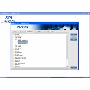 SPI 2015A Software for Perkins Service and Parts Catalogs