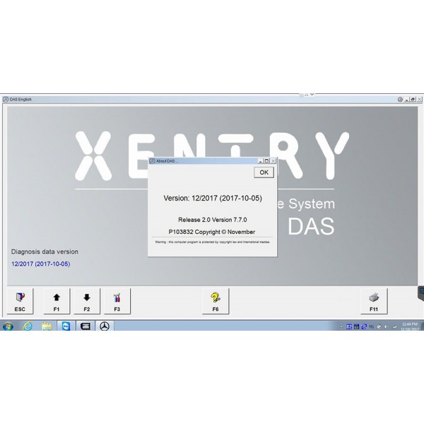 V2017.12 MB SD Connect Compact C4 Software WIN7/WIN10 256GB SSD DELL D630 Format