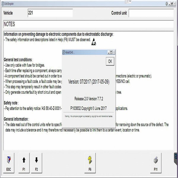 Newest 256GB V2017.07 MB SD C4/C5 SSD Software For DELL D630 Support WIN7& WIN10 System