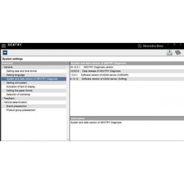 V2018.12 MB SD Connect Compact C4/C5 Software WIN7 256GB SSD DELL D630 Format