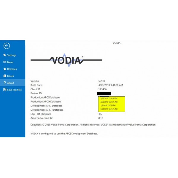 Volvo Vodia Penta VODIA 5.2.50 Last Version