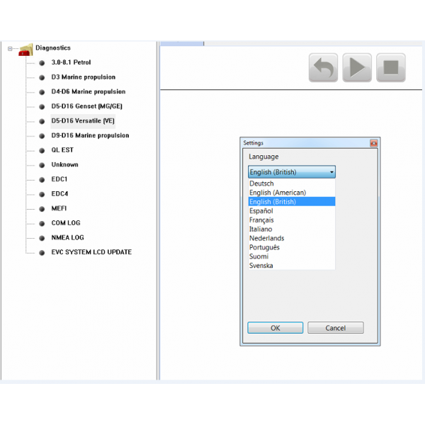 2016 VODIA5 Diagnostic Software for Volvo Penta Industrial and Marine engines