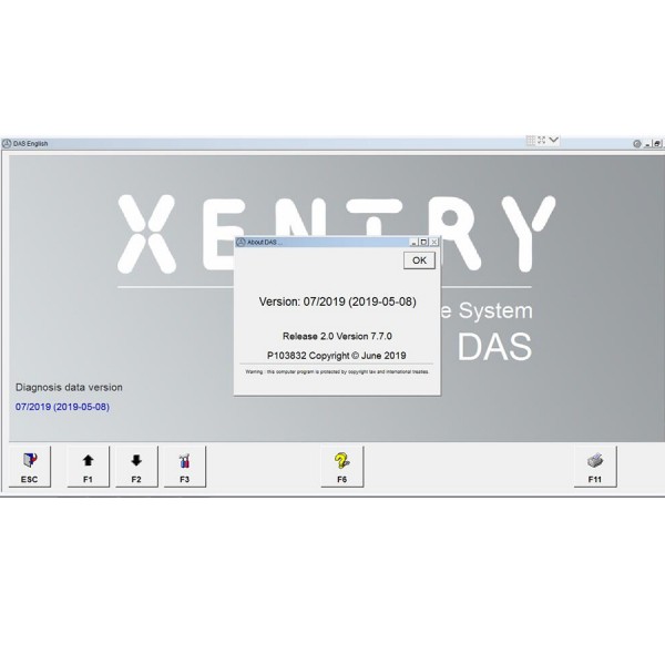 V2019.7 MB SD Connect C4/C5 Software Win7 256GB SSD DELL D630 Format with Free DTS Monaco & Vediamo