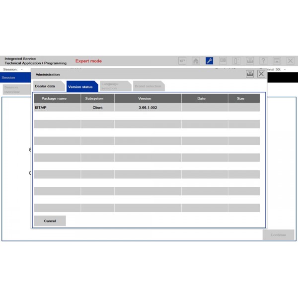 V2019.5 BMW ICOM ISTA/D 4.17 ISTA/P 3.66 500G DELL Format HDD