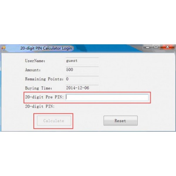 V6.0 NEW BCM Modules Pin Code Calculator for Nissan with 1000 Tokens Support 20 Digit Code Online Calculate