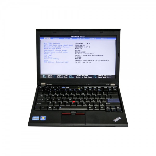 V2019.7 MB SD C4 Connect Compact 4 Star Diagnosis Plus Lenovo X220 Laptop Software Installed Ready to Use