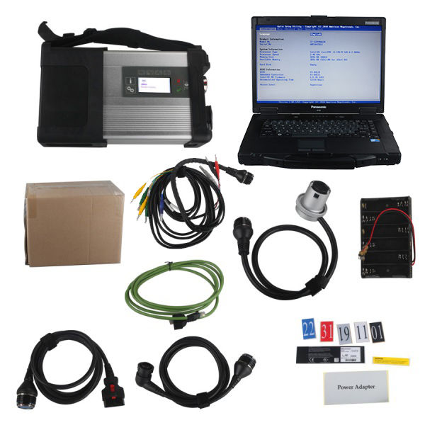 V2019.7 MB SD C5 Star Diagnosis Plus Panasonic CF52 Laptop Software Installed Ready to Use