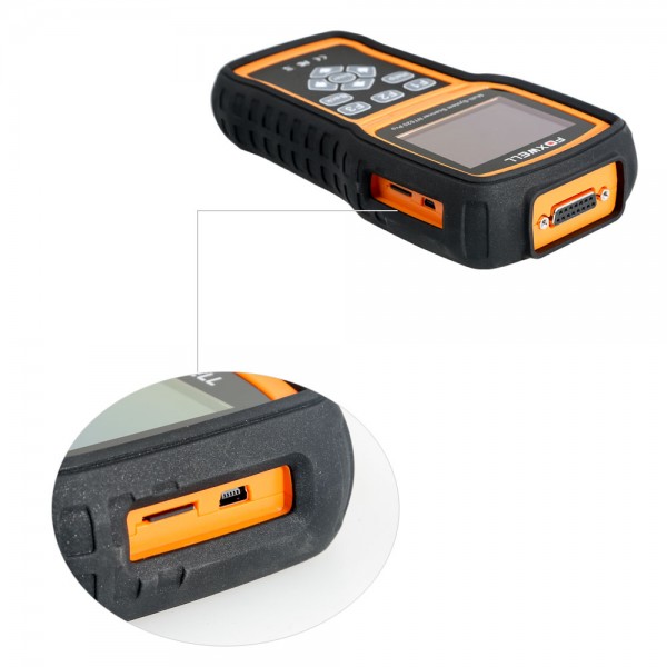 [US Ship No Tax] Foxwell NT520 Pro Multi-System Scanner Add Mercedes Benz Firmware Update Version of NT510 Free Update Online