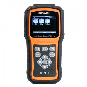 [US Ship No Tax] Foxwell NT520 Pro Multi-System Scanner Add Mercedes Benz Firmware Update Version of NT510 Free Update Online