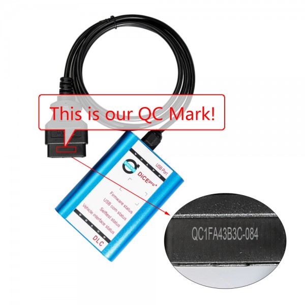 2014D Super Dice Pro+ Diagnostic Communication Equipment for Volvo With Multi-language