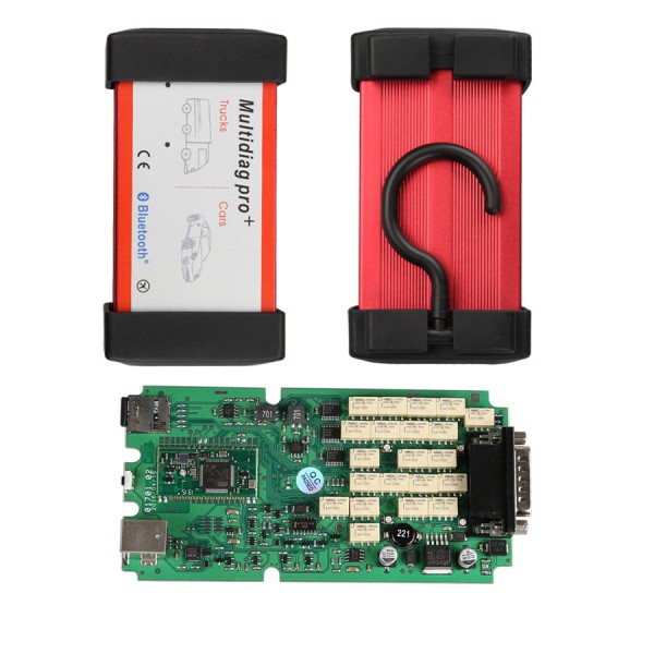 V2015.03 New Design Bluetooth Multidiag Pro+ For Cars/Trucks And OBD2 Support Win8 Multi-Languages