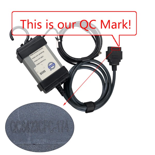 [US/UK Ship No Tax] Low Cost 2014D Vida Dice Diagnostic Tool for Volvo