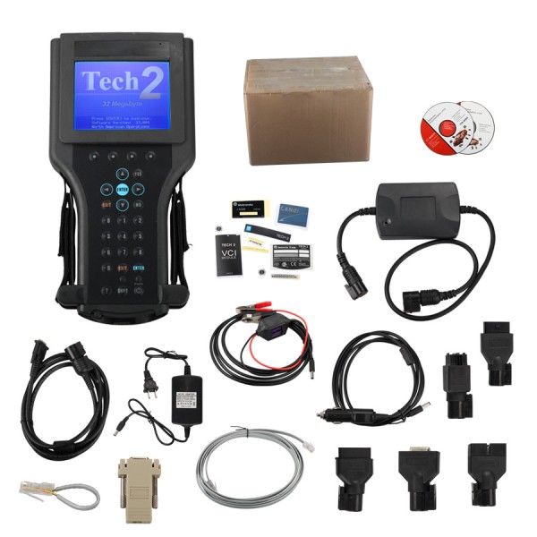 Tech2 Diagnostic Scanner For GM/SAAB/OPEL/SUZUKI/ISUZU/Holden with TIS2000 Software Full Package in Carton Box