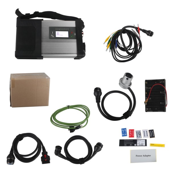 [Weekly Special] MB SD C5 SD Connect Compact 5 Star Diagnosis with WIFI for Cars and Trucks Multi-Language without Software HDD