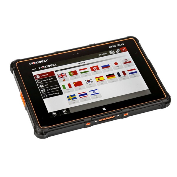 Foxwell GT80 Mini OBDII Car Diagnostic Scanner Tool support ABS SRS Airbag Engine Transmission