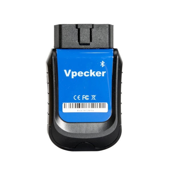 [US Ship No Tax] VPECKER E4 Phone Bluetooth Full System OBDII Scan Tool for Android Support ABS Bleeding/Battery/DPF/EPB/Injector/Oil Reset/TPMS