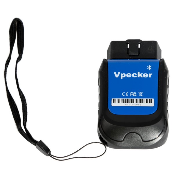 [US Ship No Tax] VPECKER E4 Phone Bluetooth Full System OBDII Scan Tool for Android Support ABS Bleeding/Battery/DPF/EPB/Injector/Oil Reset/TPMS