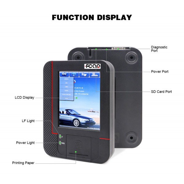 FCAR F3-M (Mini Version) Special Function Tool with OBDII Diagnosis
