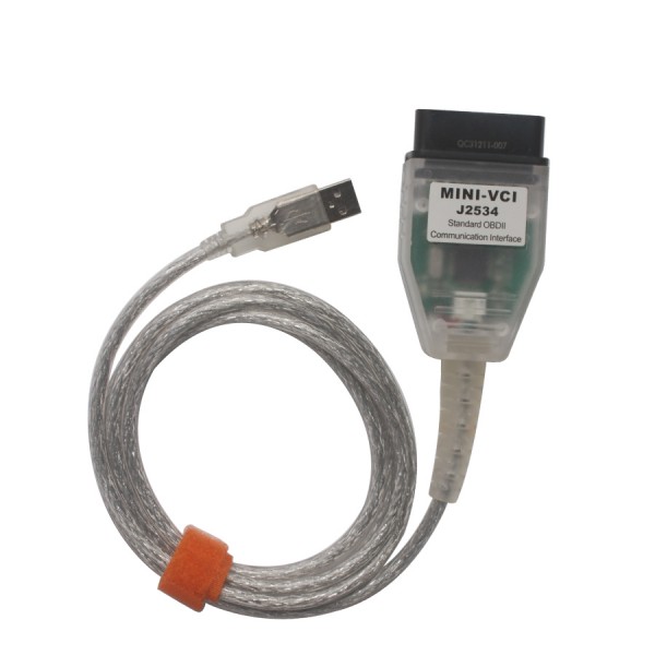 MINI VCI for TOYOTA V14.10.028 Single Cable Support Toyota TIS OEM Diagnostic Software