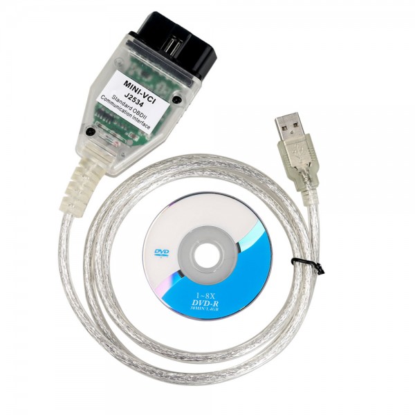 [RU Ship No Tax] Cheapest MINI VCI for TOYOTA V14.10.028 Single Cable Support Toyota TIS OEM Diagnostic Software