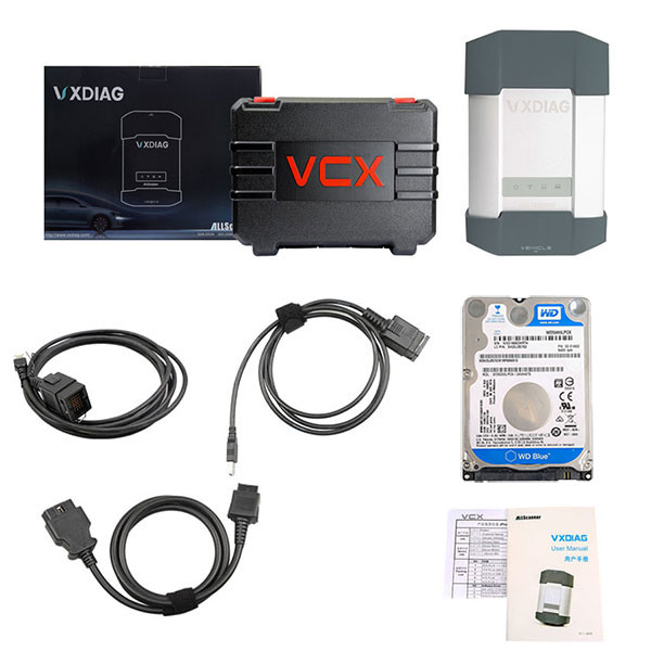 New VXDIAG Multi Diagnostic Tool for Benz With V2019.3 Software HDD