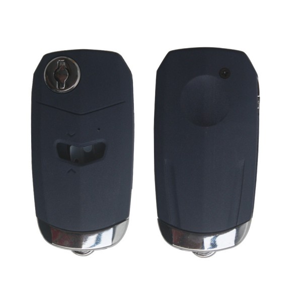 Flip Remote Key Shell 1 Button Blue Color Internal Clotting For Fiat 5pcs/lot