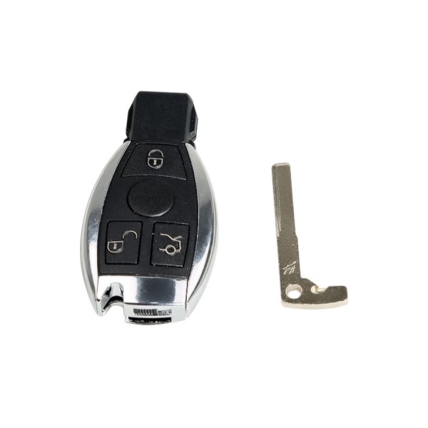 Smart Key Shell 3 Button for Mercedes Benz Assembling with VVDI BE Key Perfectly