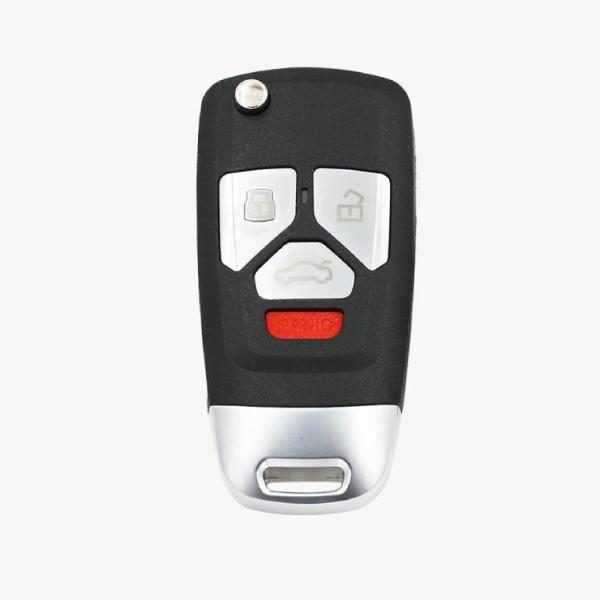 Xhorse VVDI Audi Type Universal Remote Flip Key 4 Buttons Wireless PN XNAU02EN 5pcs/lot